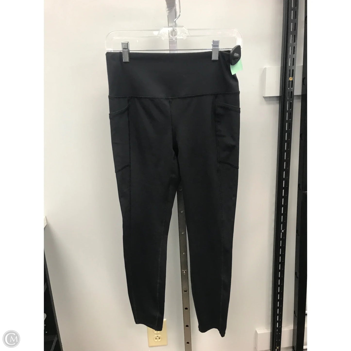 Athletic Leggings By Rbx In Black, Size: M