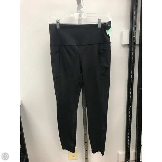 Athletic Leggings By Rbx In Black, Size: M