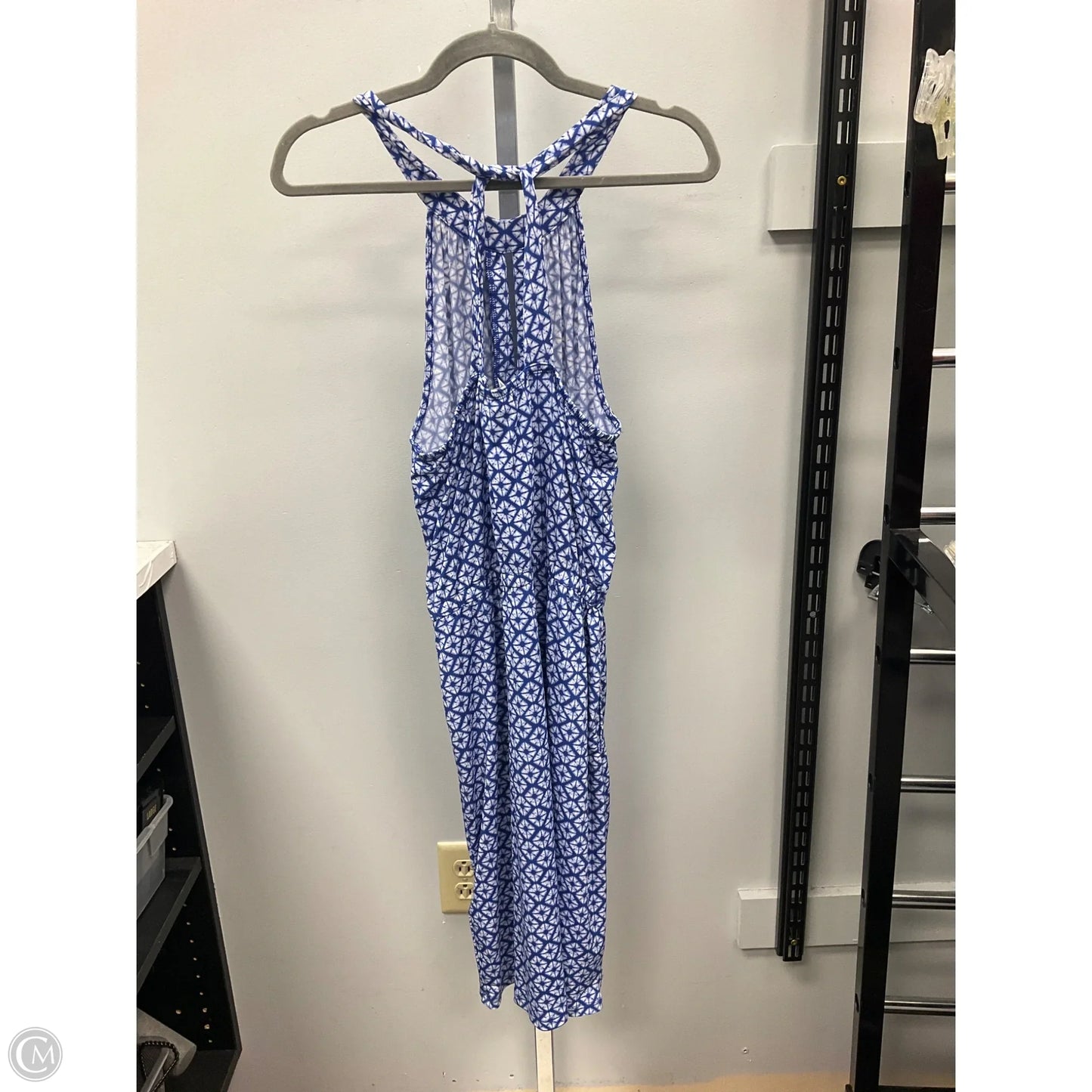 Dress Casual Short By Banana Republic In Blue, Size: M