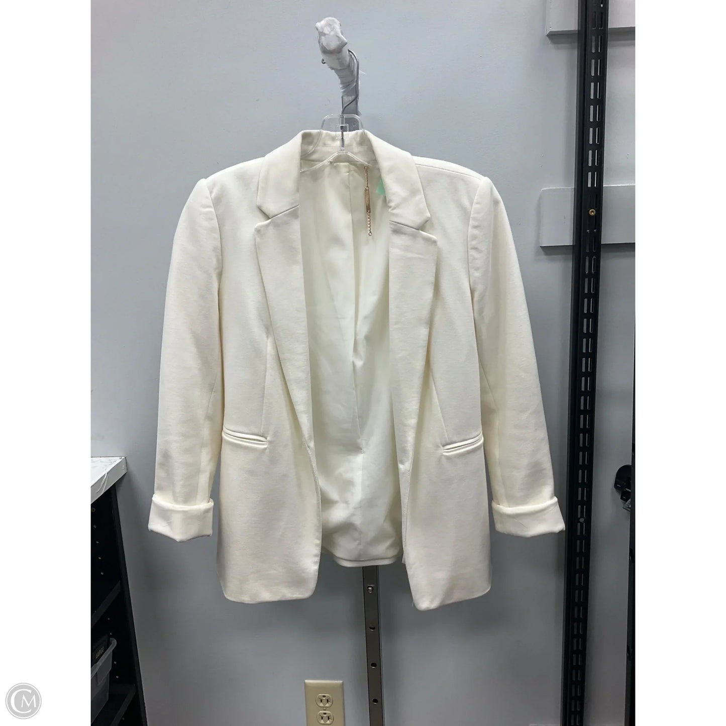 Blazer By Tahari In Cream, Size: 2