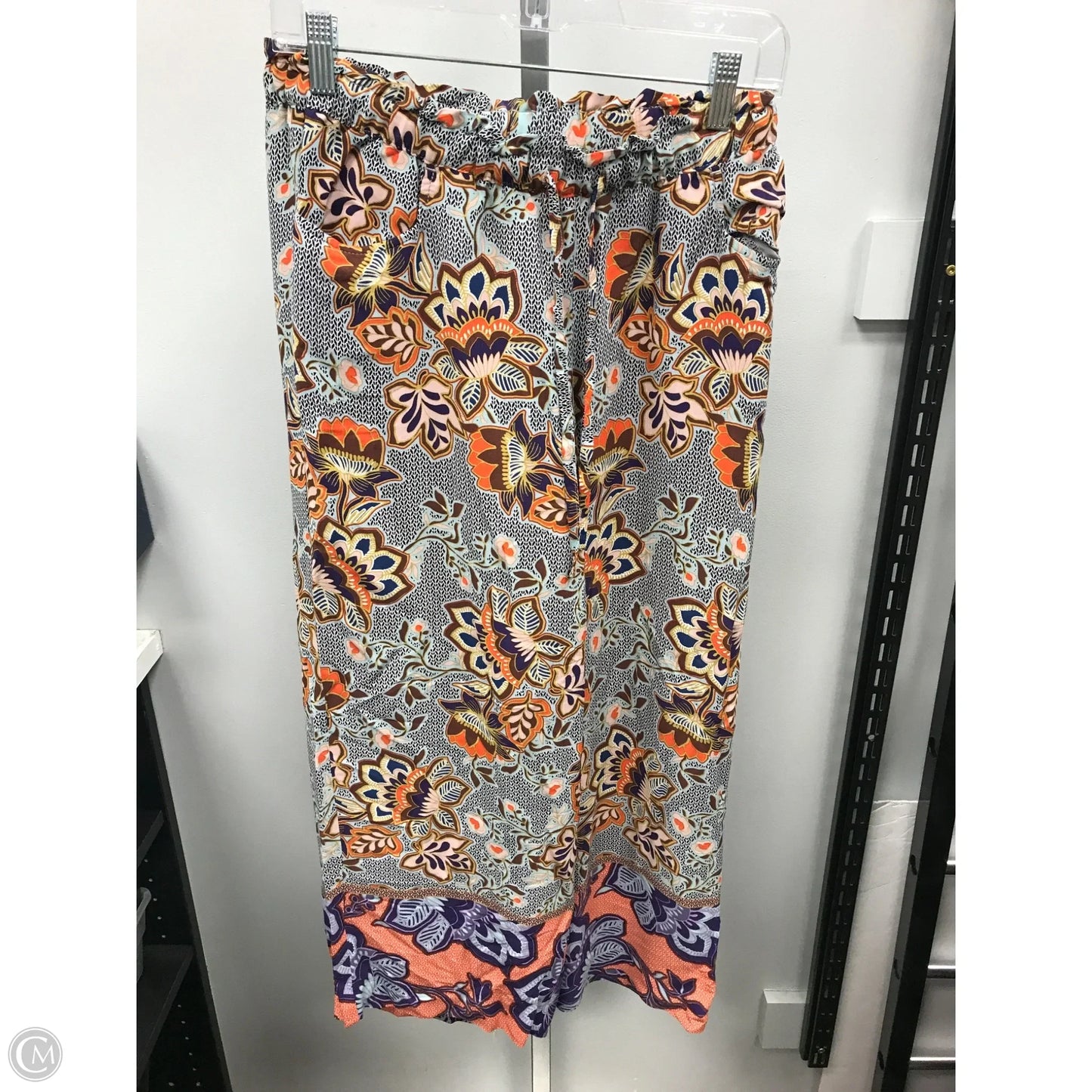 Pants Wide Leg By Loft In Floral Print, Size: Xs