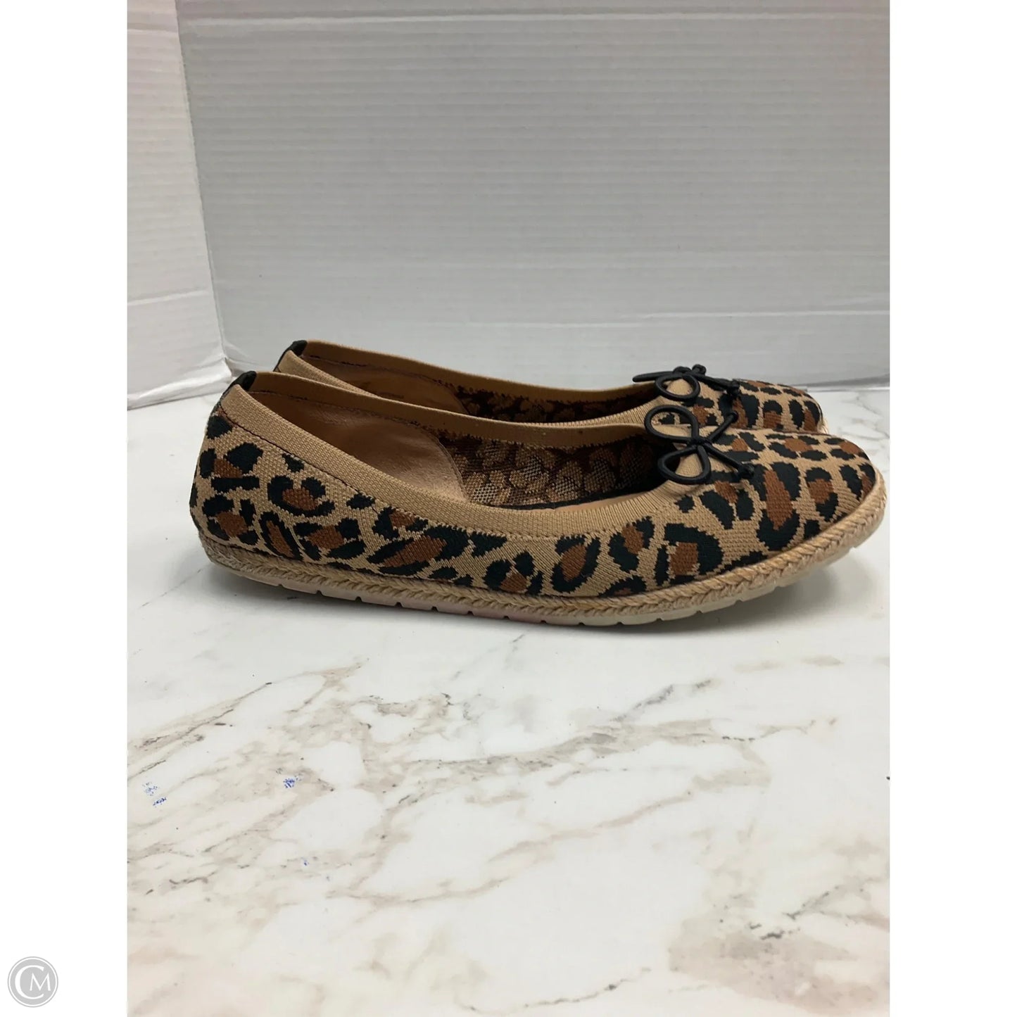 Shoes Flats By Kelly And Katie In Animal Print, Size: 9