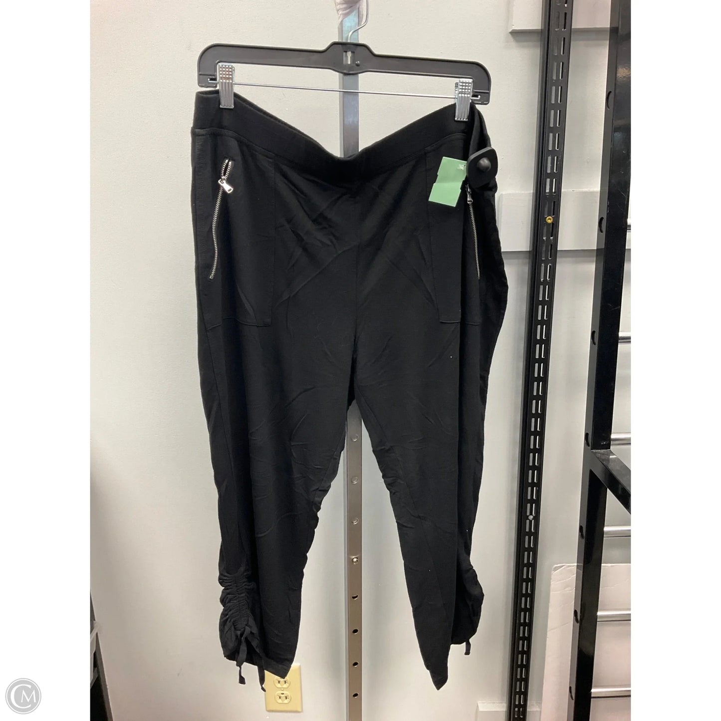 Pants Lounge By Susan Graver In Black, Size: Xl