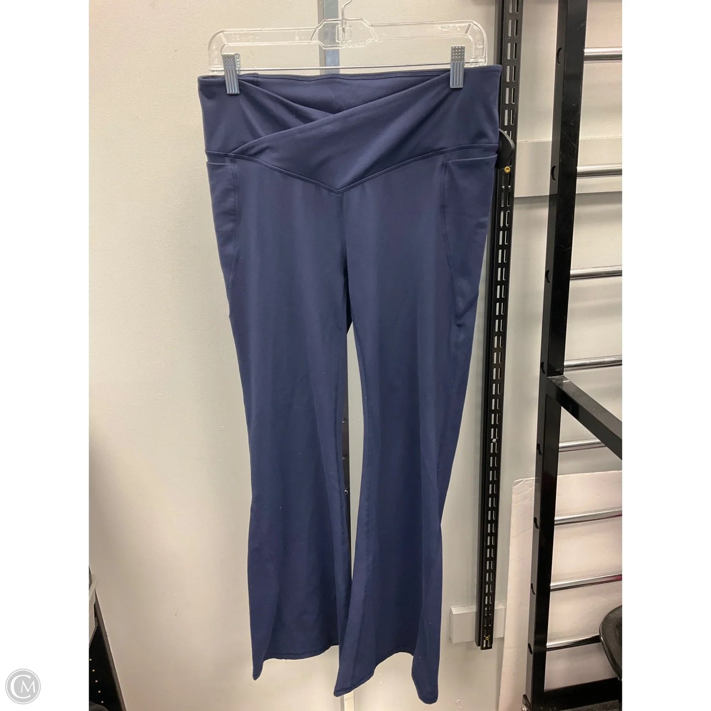 Athletic Pants By Fabletics In Navy, Size: L