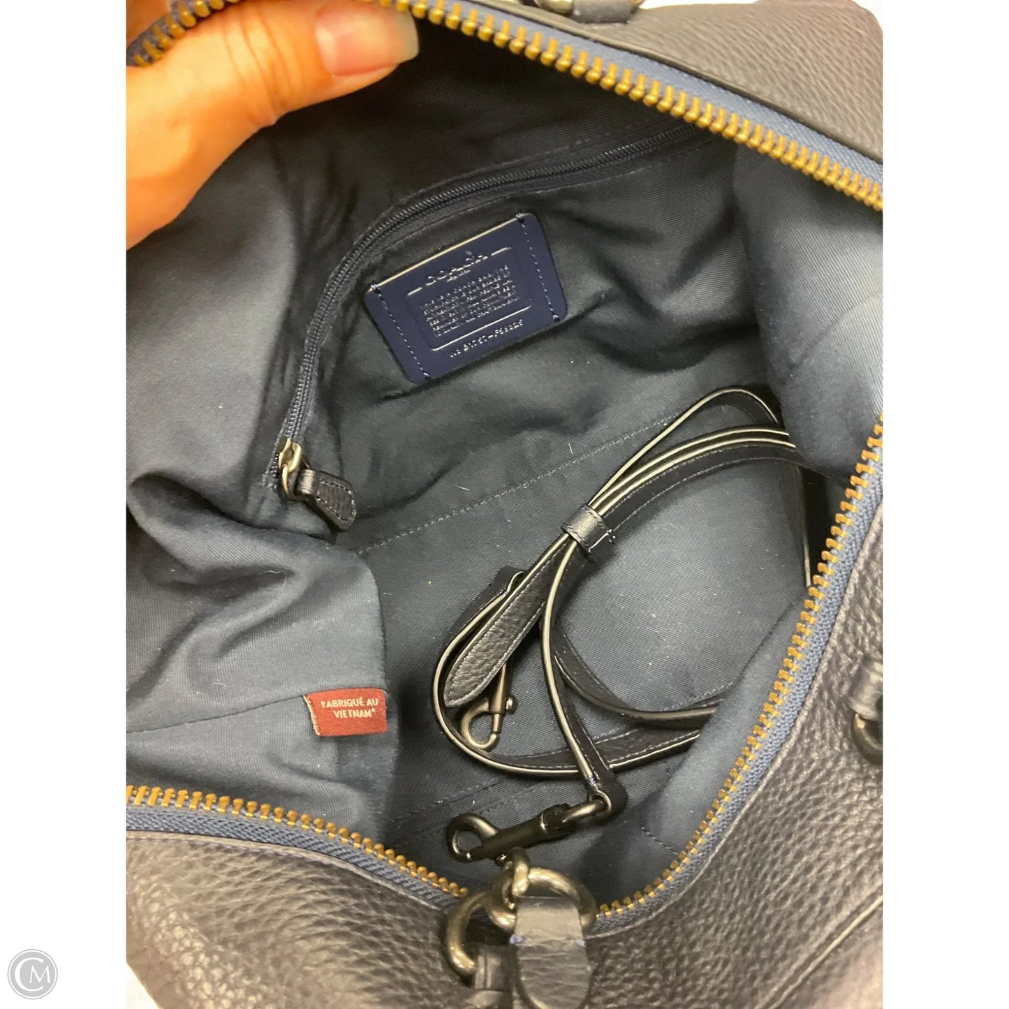 Handbag Designer By Coach, Size: Large