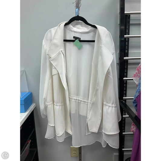 Jacket Other By Lane Bryant In White, Size: 4x