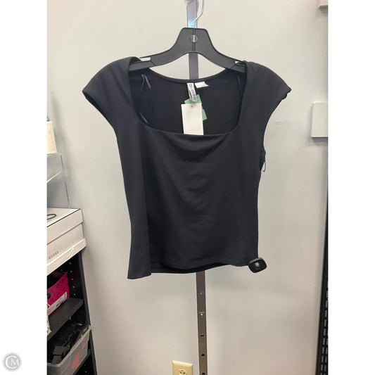 Top Sleeveless By Divided In Black, Size: M