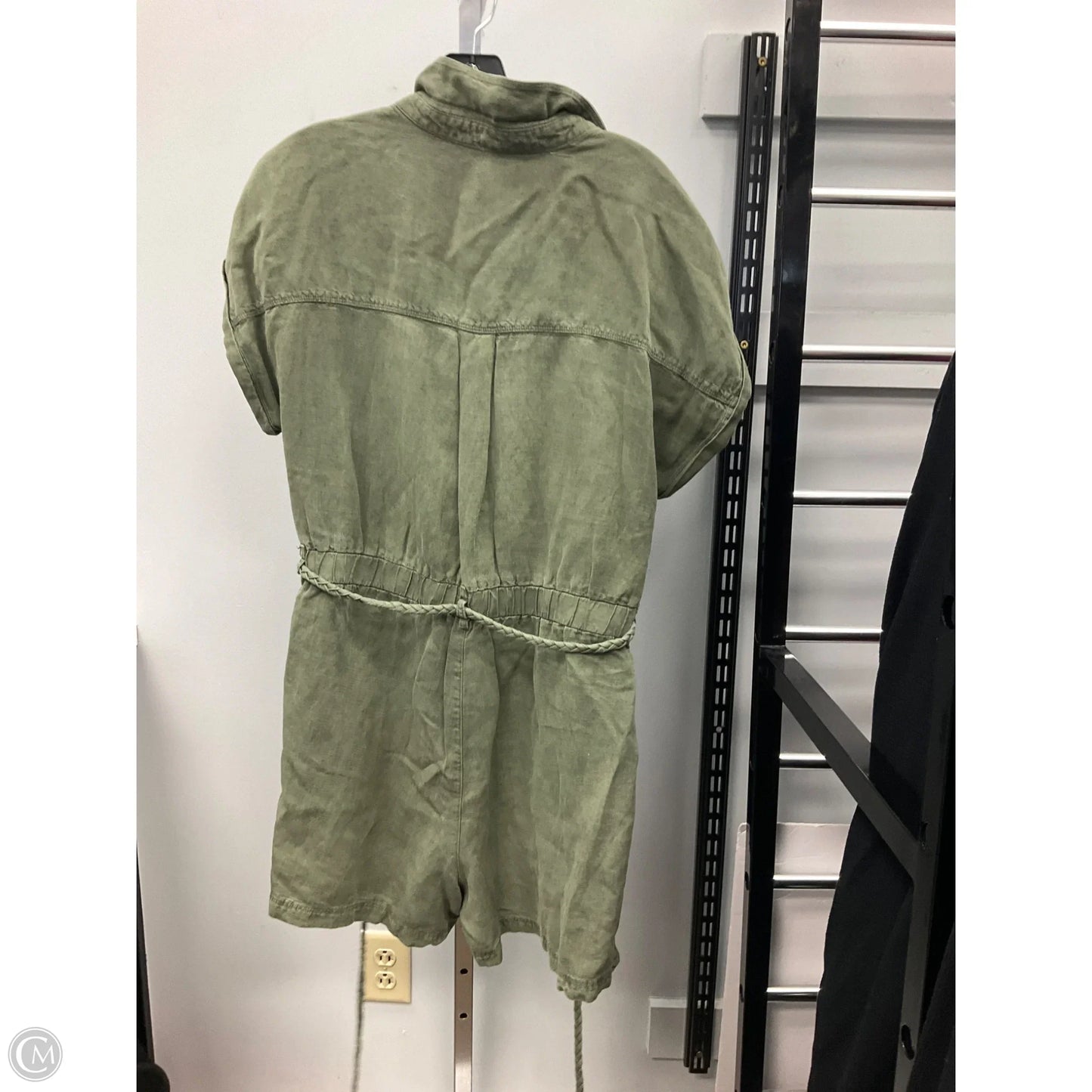 Romper By Nicole Miller In Green, Size: Xl