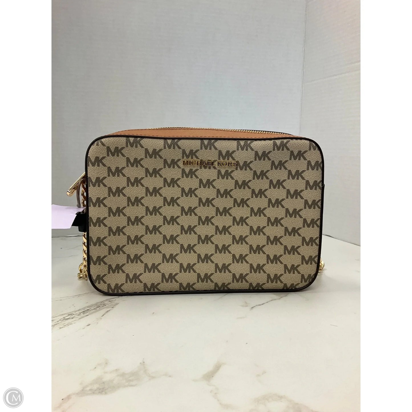 Crossbody Designer By Michael Kors, Size: Large