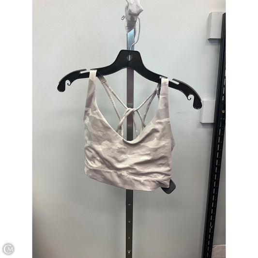 Athletic Bra By Athleta In Camouflage Print, Size: M