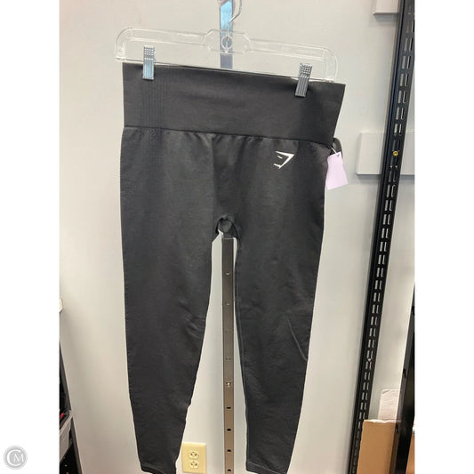 Athletic Leggings By Gym Shark In Black, Size: M