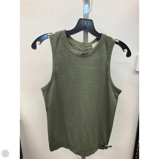 Athletic Tank Top By Lululemon In Green, Size: M