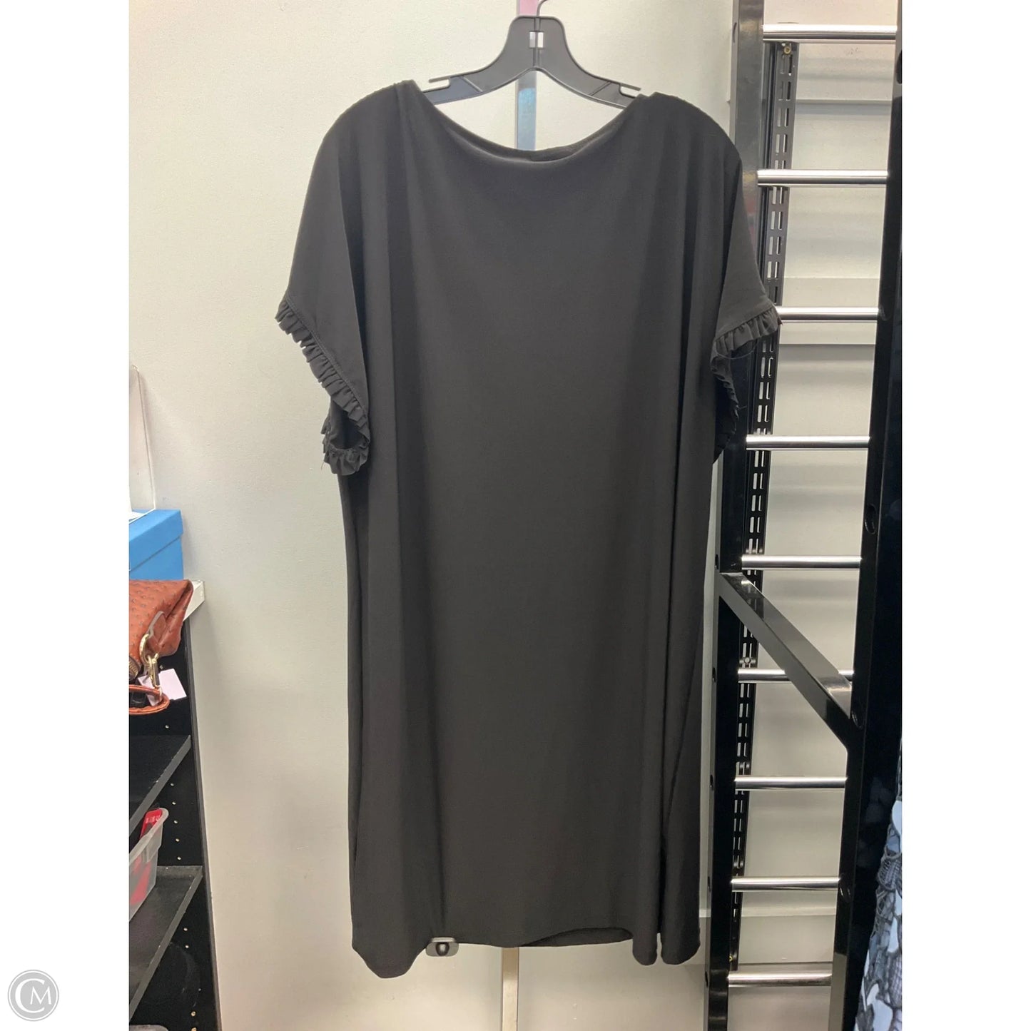 Dress Casual Short By Nicole Miller In Black, Size: 2x