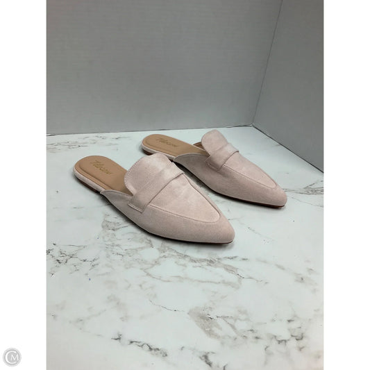 Shoes Flats By Clothes Mentor In Pink, Size: 9.5