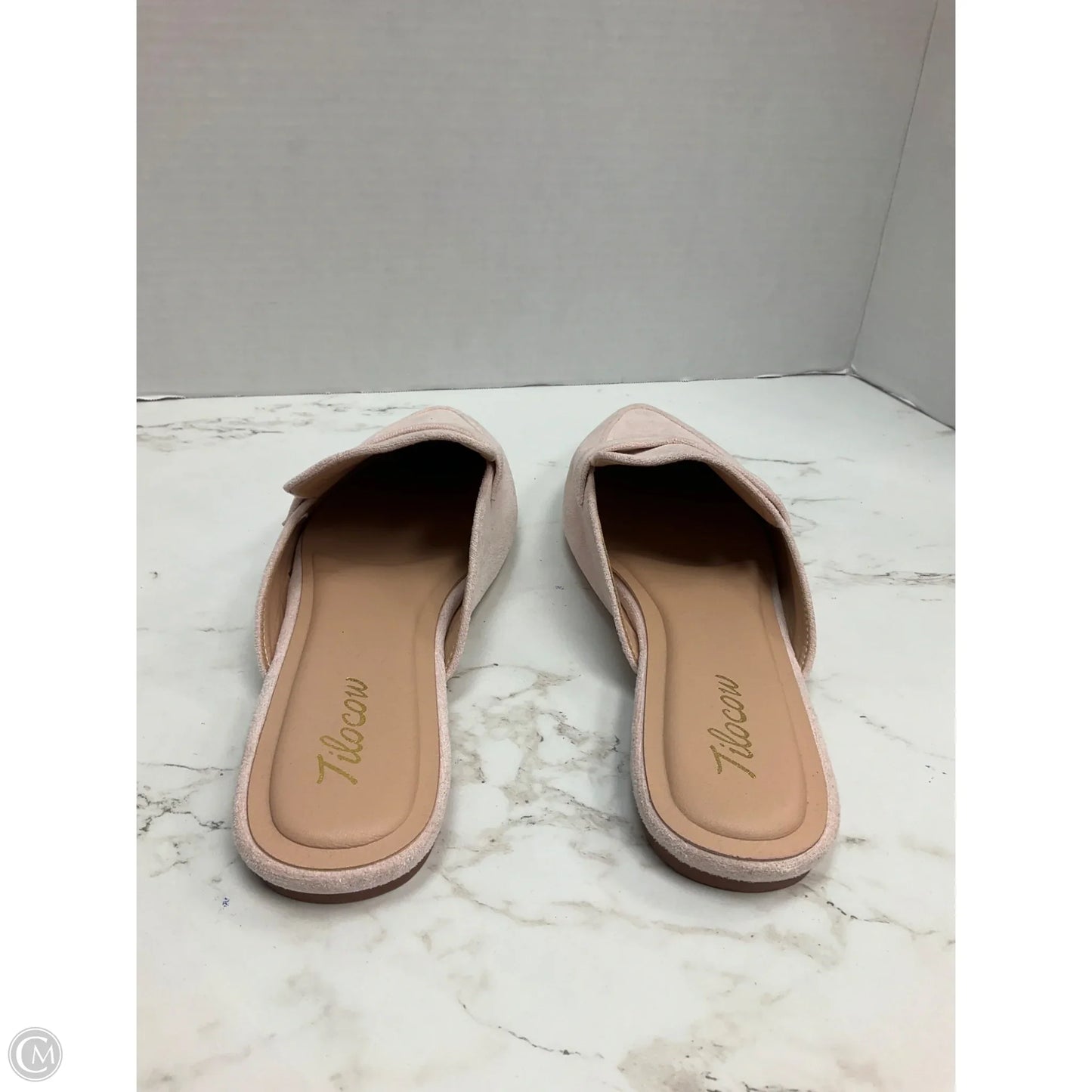 Shoes Flats By Clothes Mentor In Pink, Size: 9.5