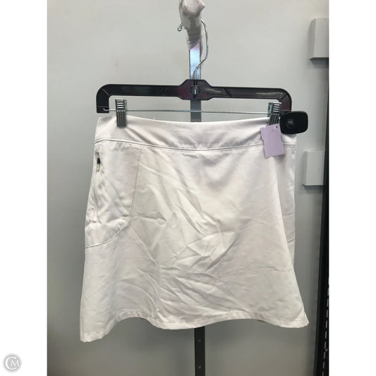 Athletic Skort By Fila In White, Size: M