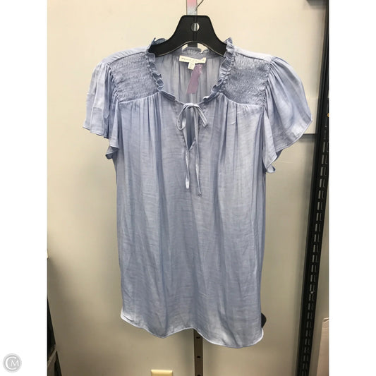 Top Short Sleeve By Maison Damelie In Blue, Size: S