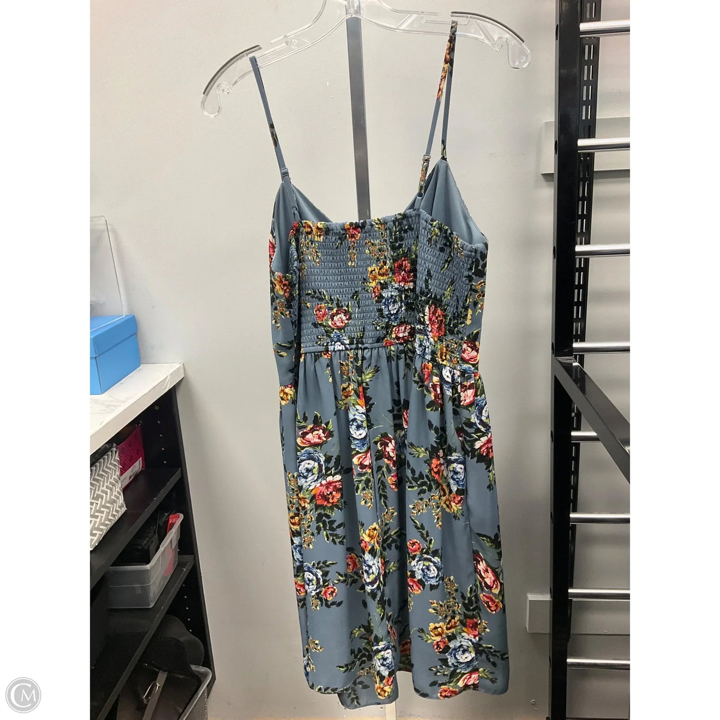 Dress Casual Short By Xhilaration In Floral Print, Size: L