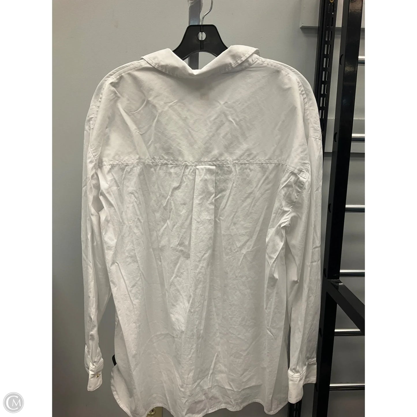 Top Long Sleeve Designer By Lilly Pulitzer In White, Size: Xl