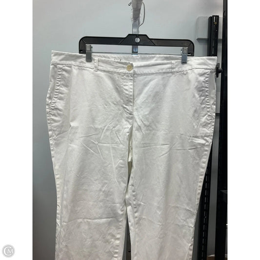 Pants Chinos & Khakis By Talbots In White, Size: 16