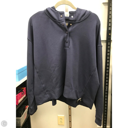 Sweatshirt Hoodie By Vineyard Vines In Navy, Size: L