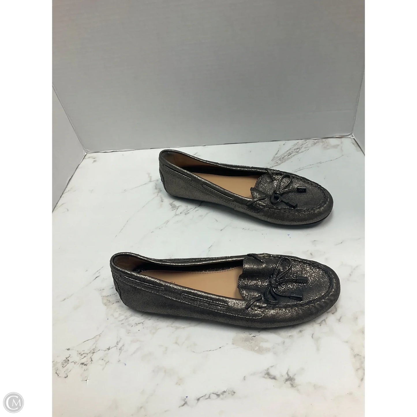 Shoes Flats By Michael By Michael Kors In Bronze, Size: 7.5