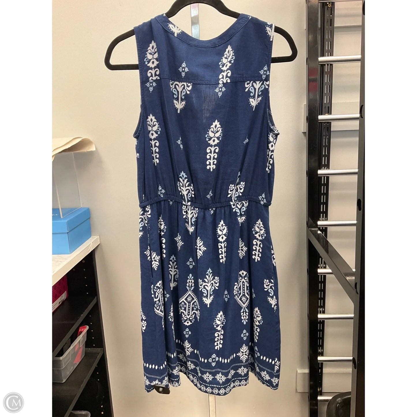 Dress Casual Short By St Johns Bay In Blue, Size: M