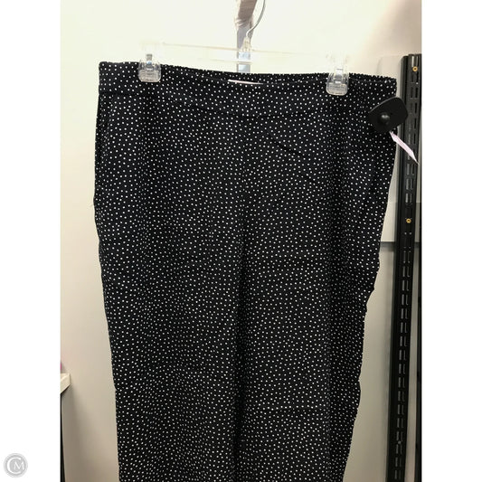 Pants Other By Loft In Polkadot Pattern, Size: L