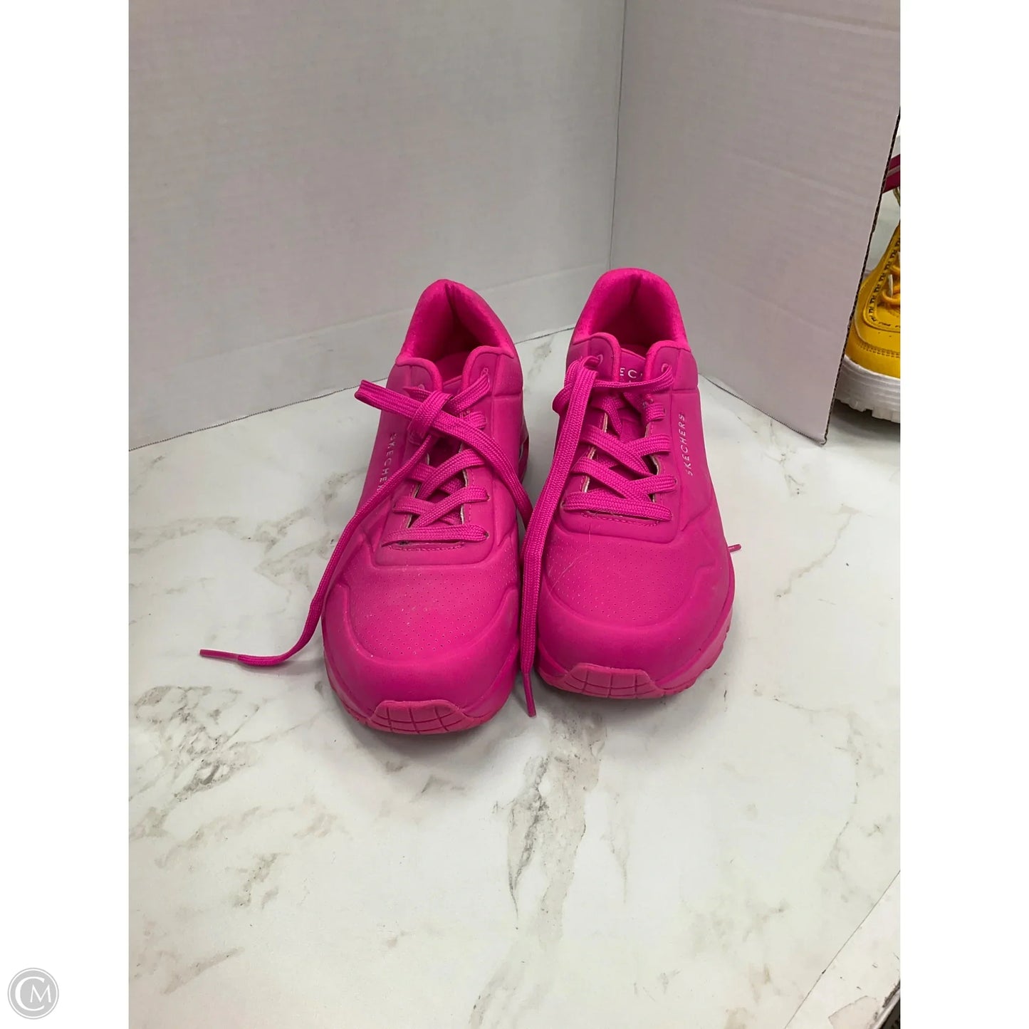 Shoes Athletic By Skechers In Pink, Size: 8