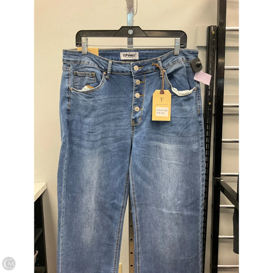 Jeans Straight By Cmc In Blue Denim, Size: 2x