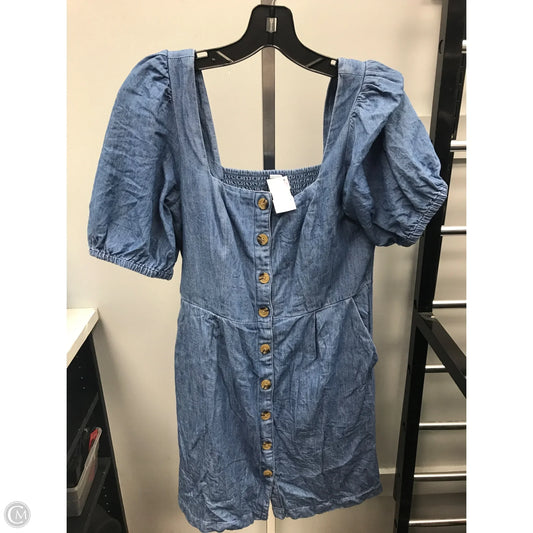 Dress Casual Short By Old Navy In Blue Denim, Size: M