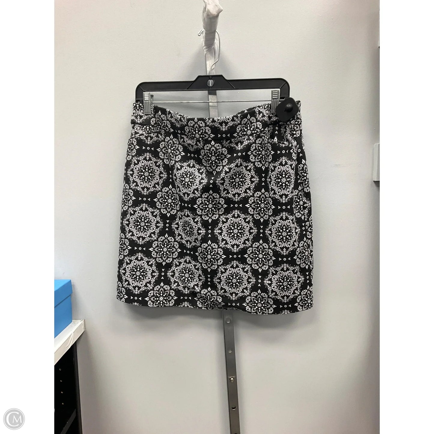 Skort By Croft And Barrow In Black & White, Size: 14