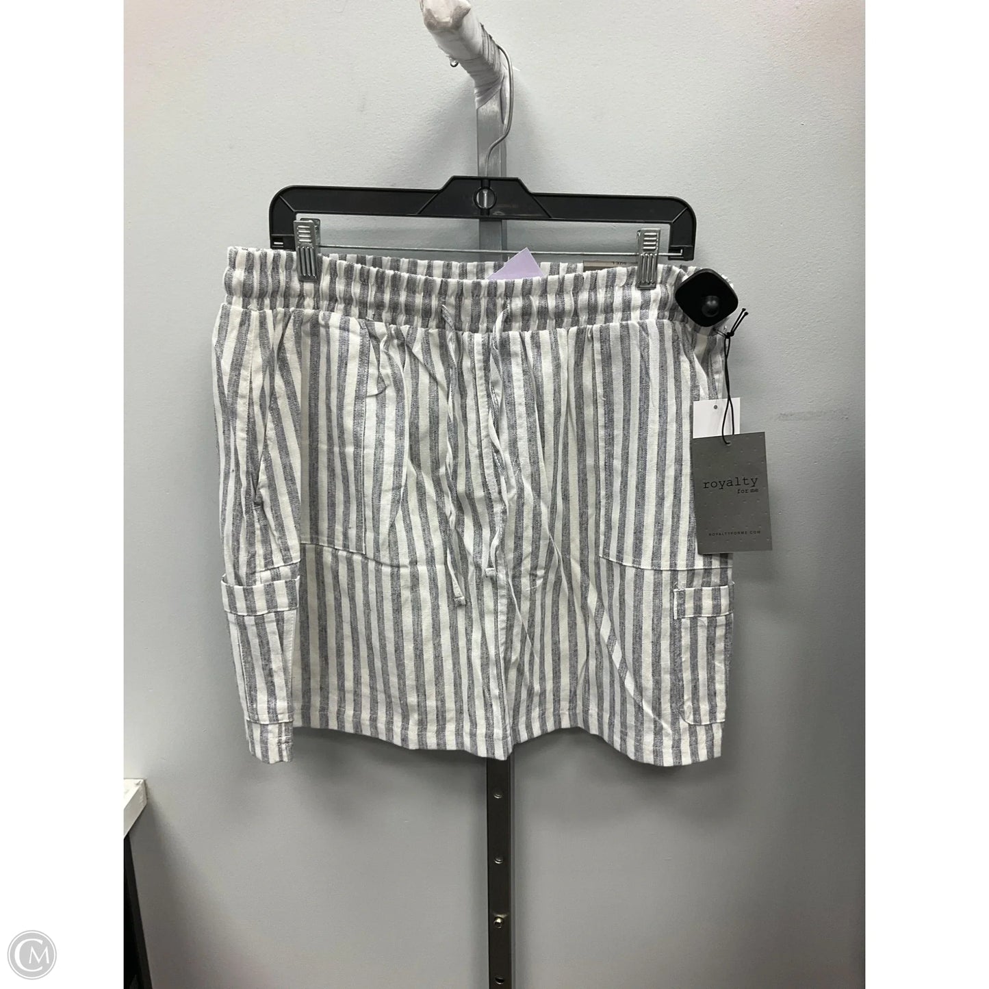 Skort By Royalty In Striped Pattern, Size: L