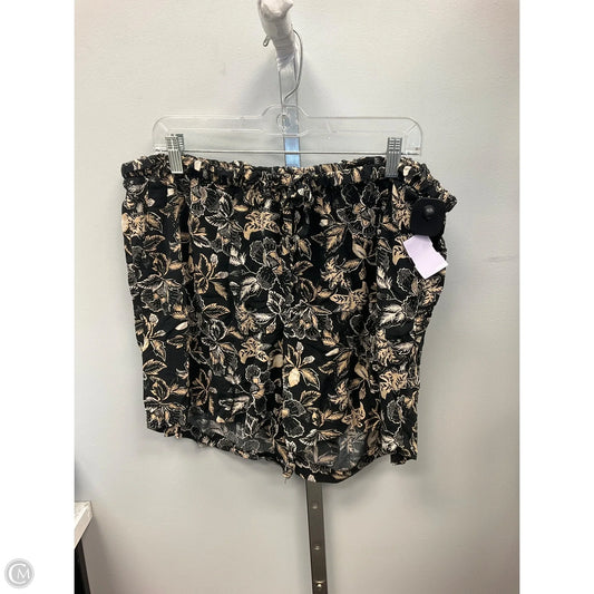 Shorts By Old Navy In Black & Tan, Size: 2x
