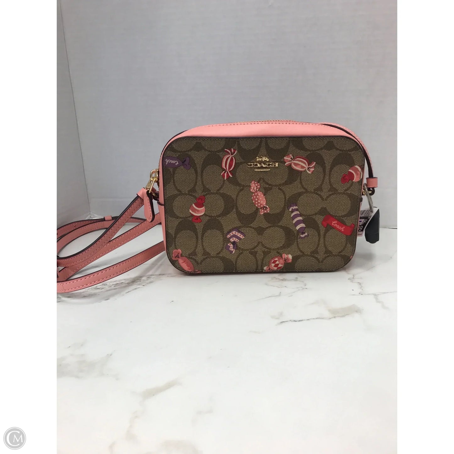 Crossbody Designer By Coach, Size: Small