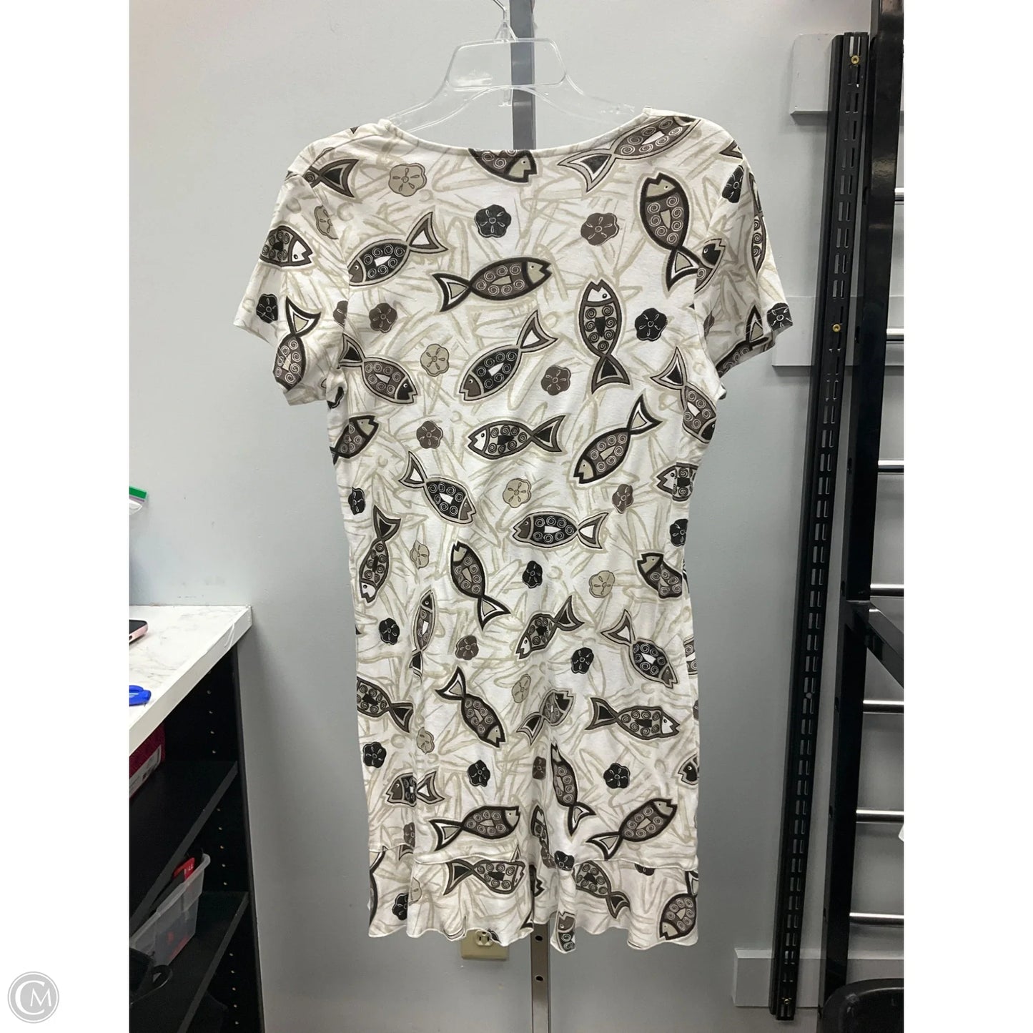 Dress Casual Short By Lulu B In Brown, Size: M