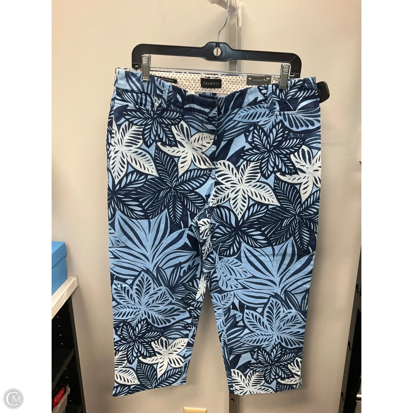 Capris By Talbots In Tropical Print, Size: 10