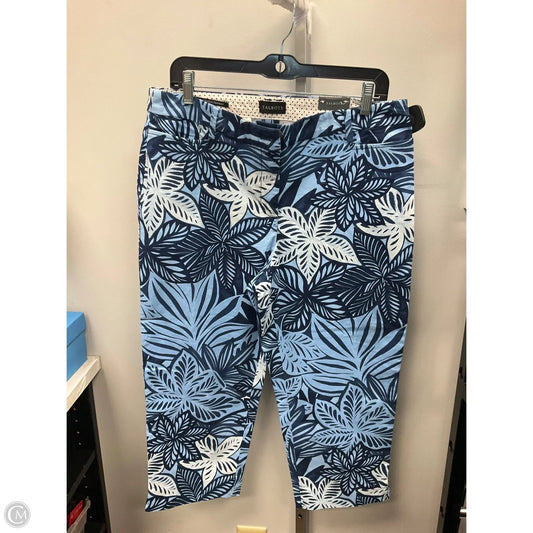 Capris By Talbots In Tropical Print, Size: 10