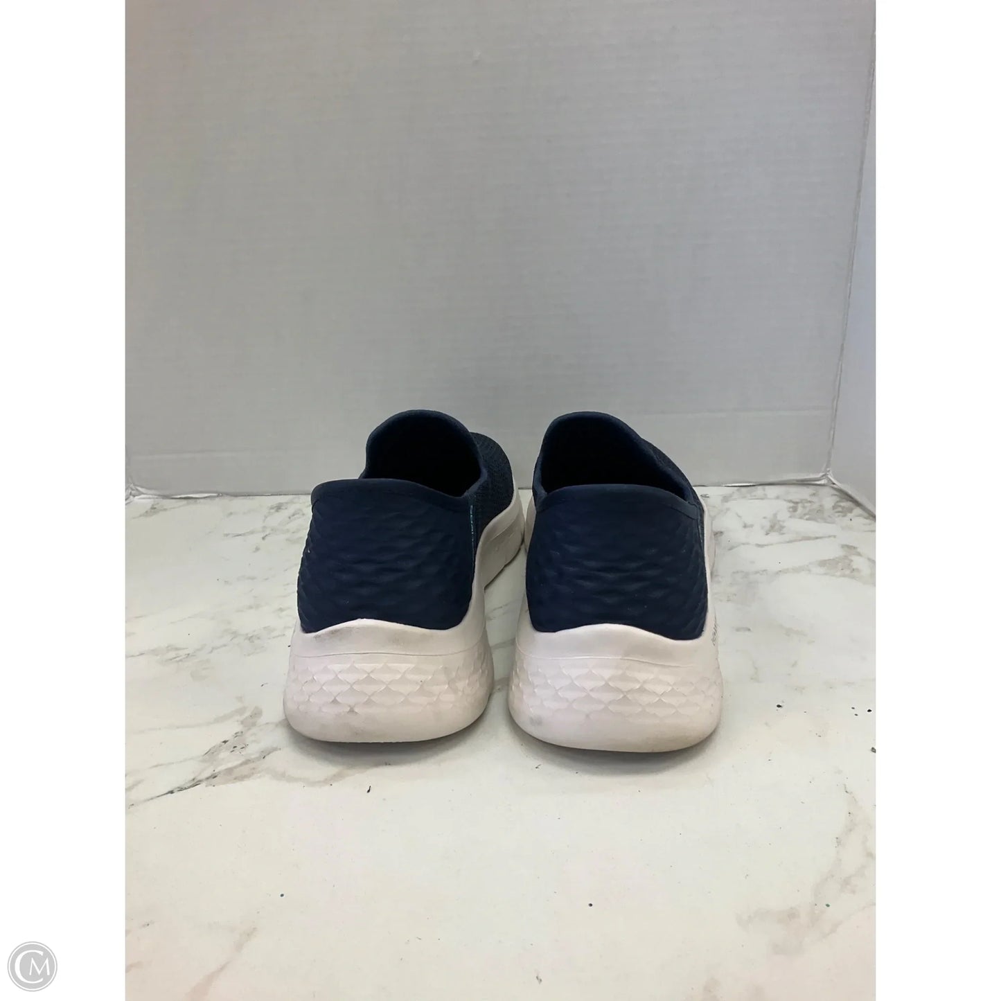Shoes Athletic By Skechers In Navy, Size: 8