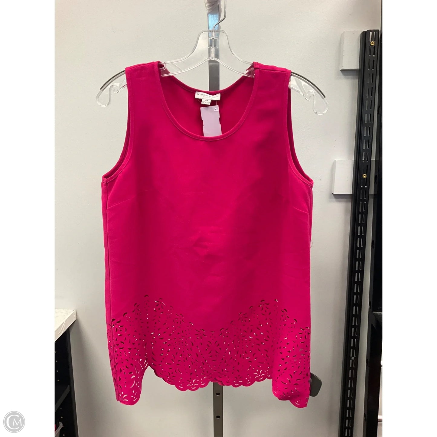 Top Sleeveless By Katherine Barclay In Pink, Size: S