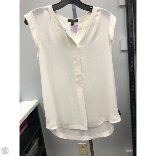 Top Sleeveless By J. Crew In Cream, Size: 4