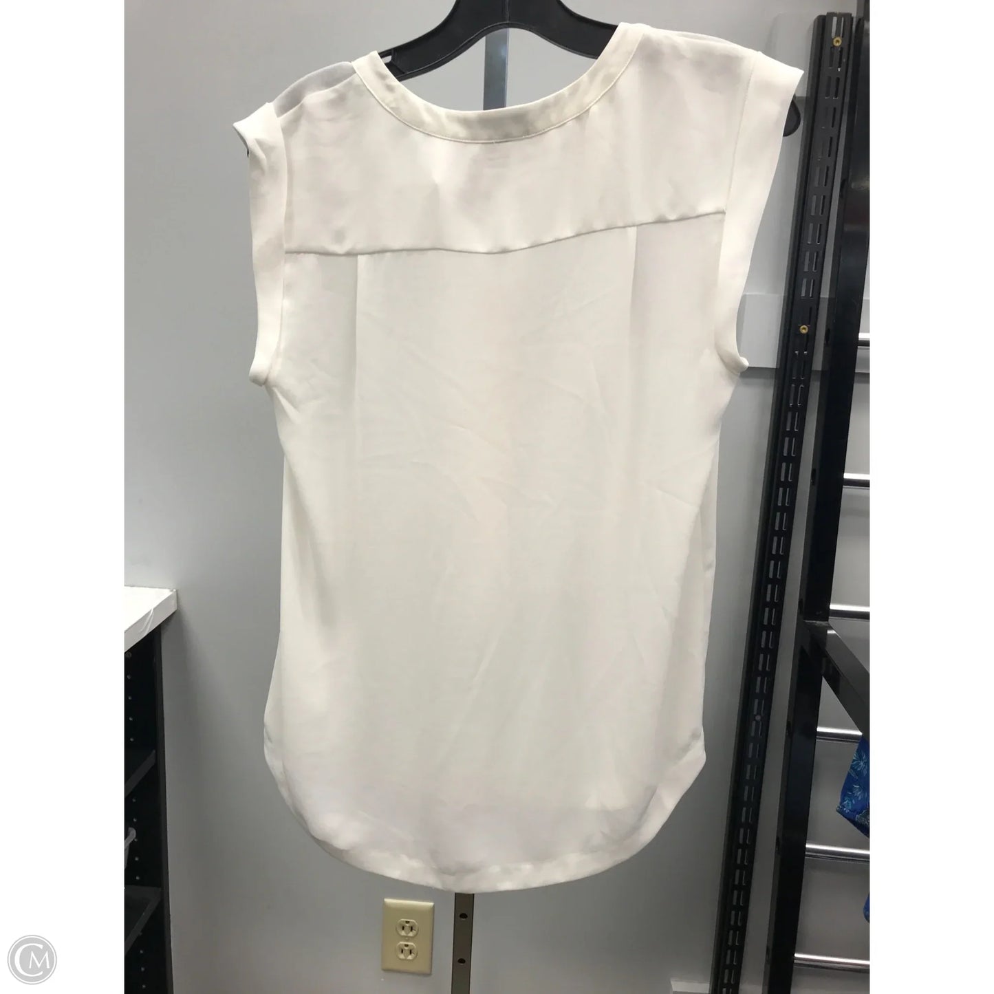 Top Sleeveless By J. Crew In Cream, Size: 4