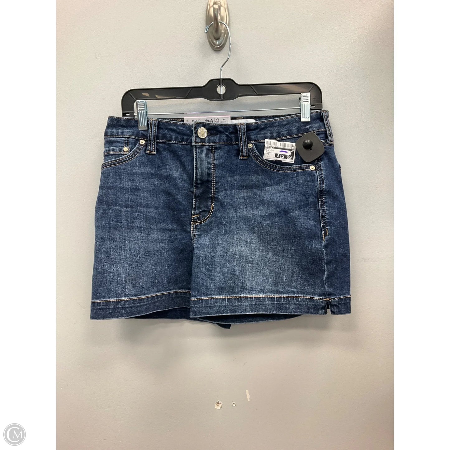Shorts By Seven 7 In Blue Denim, Size: 6
