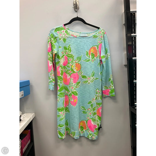 Dress Designer By Lilly Pulitzer In Blue & Pink, Size: S