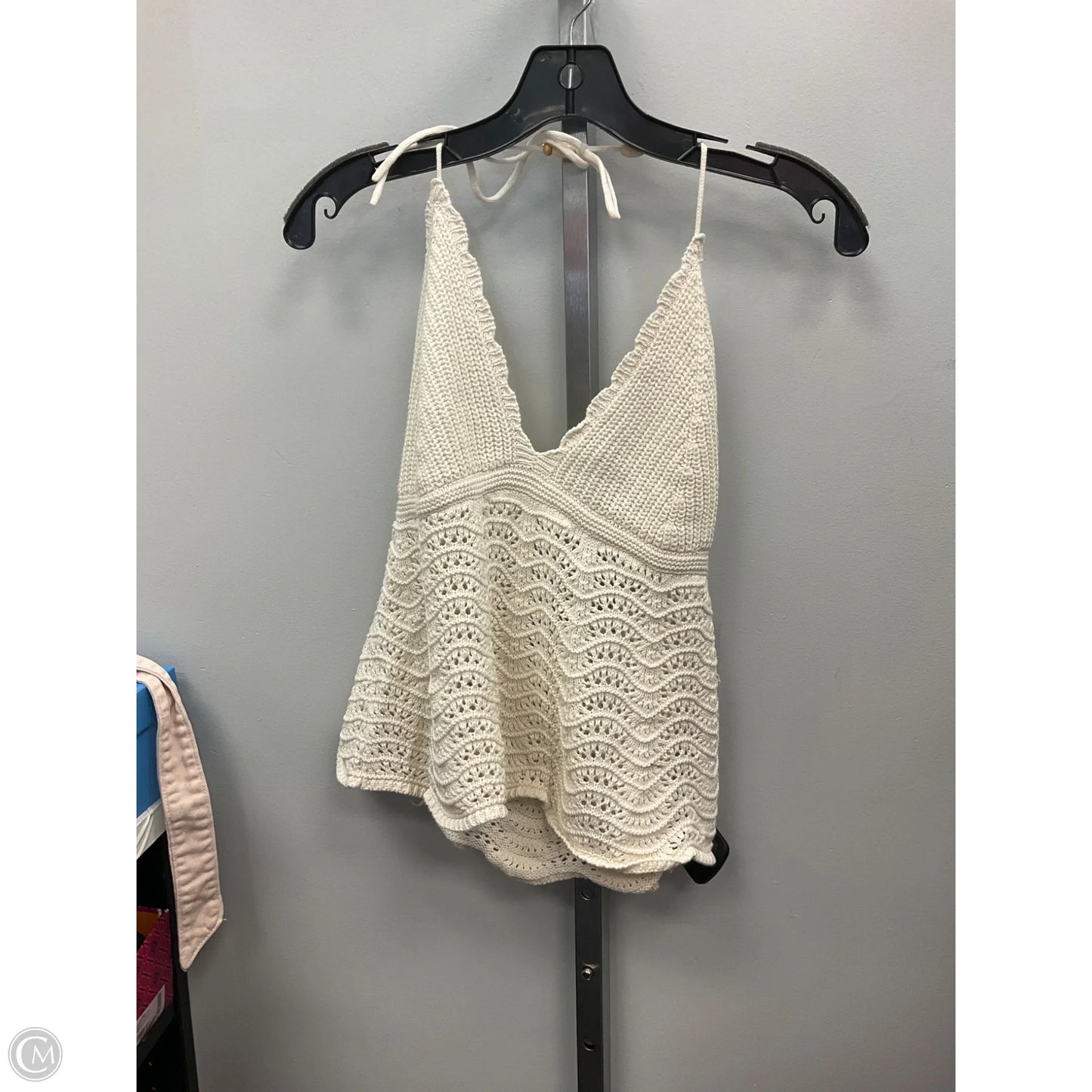 Top Sleeveless By Wild Fable In Cream, Size: M