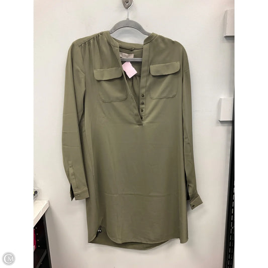 Dress Casual Short By Loft In Green, Size: Xs