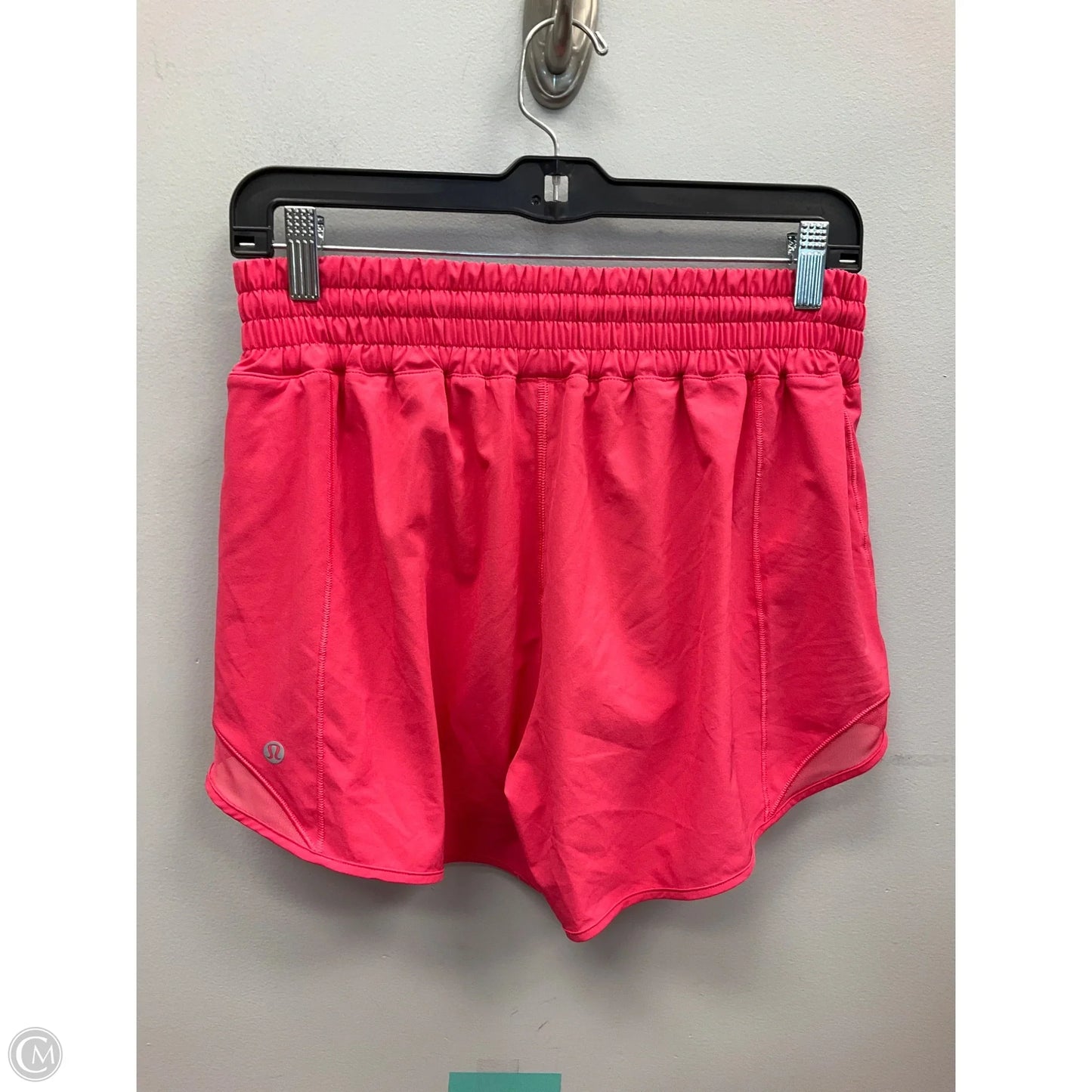 Athletic Shorts By Lululemon In Pink, Size: 8
