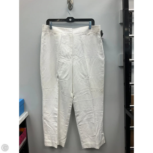 Pants Dress By Loft In White, Size: 14