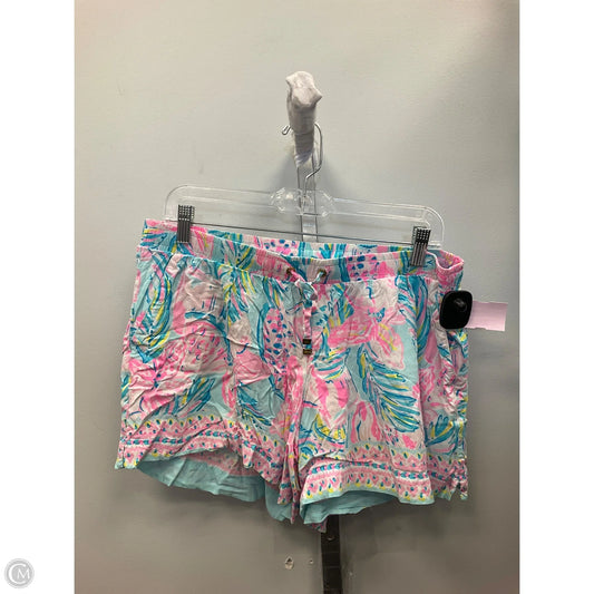 Shorts Designer By Lilly Pulitzer In Floral Print, Size: L
