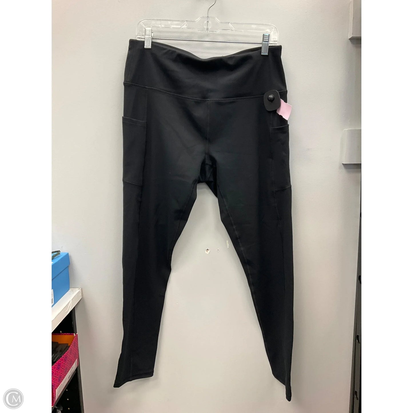 Athletic Leggings By Cmc In Black, Size: Xxl